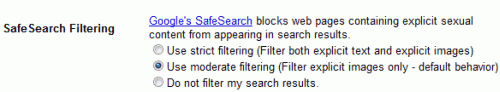 google-safesearch